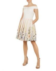 Ted Baker Oceanne Elegant-Print Dress Women - Bloomingdale s at Bloomingdales