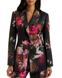 Ted Baker Okuni Floral Print Blazer Bloomingdales at Bloomingdales