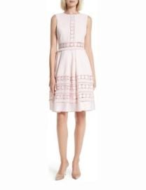 Ted Baker Olym Contrast Trim Dress at Nordstrom