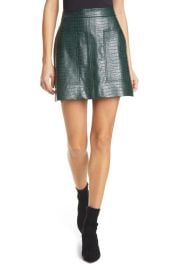 Ted Baker Oswine Faux Leather Miniskirt at Nordstrom Rack