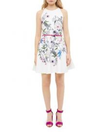 Ted Baker Passion Flower Skater Dress at Bloomingdales