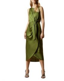 Ted Baker Pohshan Keyhole Wrap Midi Dress Women - Bloomingdale s at Bloomingdales