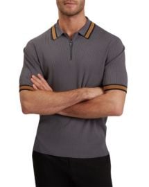 Ted Baker Rafaelo Ribbed Zip Polo Bloomingdale39s at Bloomingdales