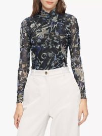 Ted Baker Rechel Abstract Print Top at John Lewis