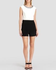 Ted Baker Romper - Oryana Embellished Neck at Bloomingdales