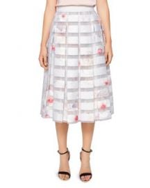 Ted Baker Rosaley Chelsea Print Pleated Skirt at Bloomingdales