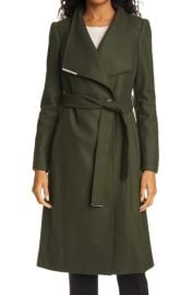 Ted Baker Rose Wool Cashmere Blend Wrap Coat at Nordstrom