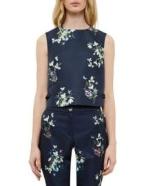 Ted Baker Samsa Entangled Enchantment Crop Top at Bloomingdales