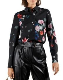 Ted Baker Sandalwood Floral Print Shirt Women - Bloomingdale s at Bloomingdales