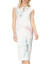 Ted Baker Serendipity Floral Print Sheath Dress Bloomingdales at Bloomingdales