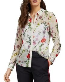 Ted Baker Shivany Hedgerow Print Shirt Bloomingdales at Bloomingdales