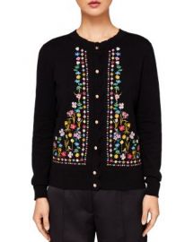 Ted Baker Sisili Hampton Embroidered Cardigan   Bloomingdale  39 s at Bloomingdales