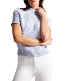 Ted Baker Stena Basket Stitch Sweater Bloomingdales at Bloomingdales