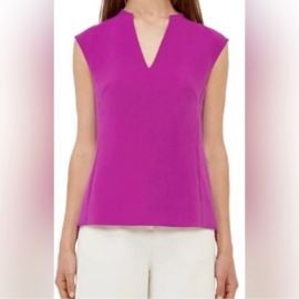 Ted Baker Tops Ted Baker Paysy High Neck Long Back Panel Top Poshmark at Poshmark