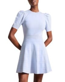 Ted Baker Velvey Puff Sleeve Knit Dress Bloomingdales at Bloomingdales