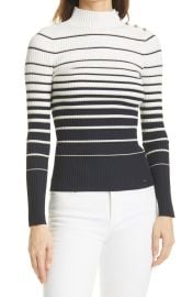 Ted Baker Wanada Stripe Mock Neck Sweater at Nordstrom Rack