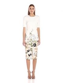 Ted Baker Women s Layli Gem Garden Bodycon Dress at Amazon