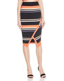 Ted Baker Xammie Tribal Stripe Skirt at Bloomingdales