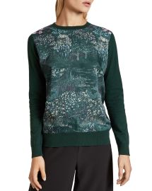 Ted Baker Zoii Diamond Print Sweater at Bloomingdales