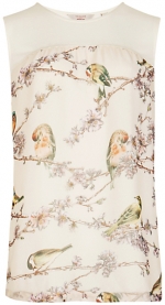 Ted Baker bird print top at Ted Baker