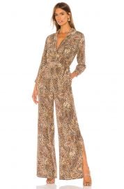 Teddy 3/4 Sleeve Jumpsuit at Revolve