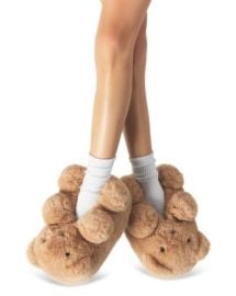 Teddy Bear Slippers at Bloomingdales
