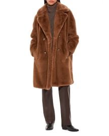 Teddy Faux Fur Coat at Bloomingdales