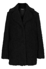 Teddy Fur Peacoat at Topshop