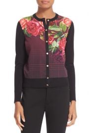 Teeah Juxtapose Rose Cardigan at Neiman Marcus