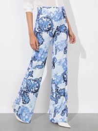 Teeny Bootcut Pant In Scroll Symphony Alice Olivia at Alice + Olivia