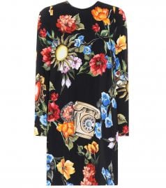 Telephone Floral Dress by Dolce & Gabbana at Mytheresa