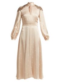 Temperley London Parachute sequinned satin dress at Matches