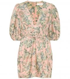 Tempest floral silk dress at Mytheresa