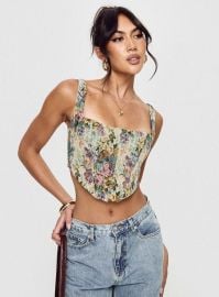 Tender Heart Corset Top Multi at Princess Polly