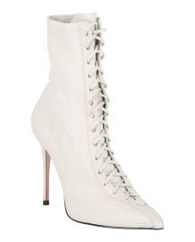 Tennie Lace-Up Leather Boots by Schutz at Madaluxe Vault