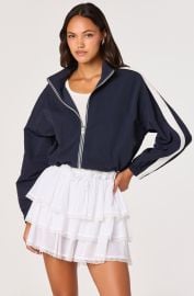 Teo Contrast Stripe Track Jacket at ASTR The Label
