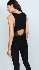 Terez Fishnet Back Tank at Shopbop