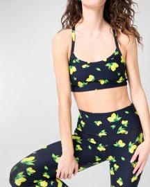 Terez Lemon Spritz DuoKnit Y-Back Bralette at Neiman Marcus