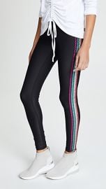 Terez Metallic Elastic Side Insert Leggings at Shopbop