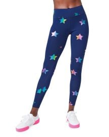 Terez Rainbow Foil Stars UpLift Leggings at Neiman Marcus