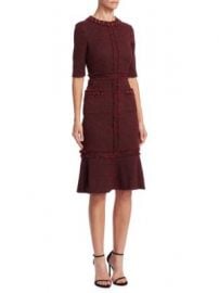 Teri Jon by Rickie Freeman - Tweed Sheath Dress at Saks Fifth Avenue