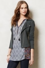 Terry Moto Jacket at Anthropologie