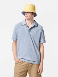 Terrycloth Contrast Detail Relaxed-Fit Polo Scotch amp Soda at Scotch & Soda