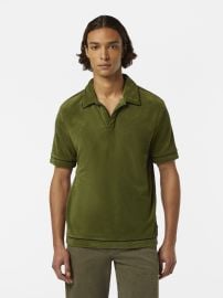Terrycloth Relaxed-Fit Polo Scotch amp Soda at Scotch & Soda