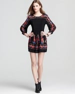 Tessas Free People dress at Bloomingdales