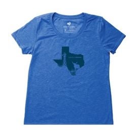 Texas State Scape Tee by Locally Grown Clothing at Locally Grown Clothing