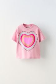 Text Print T Shirt at Zara