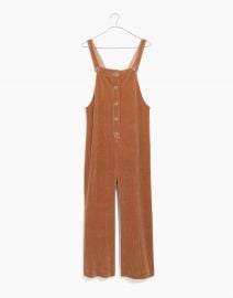 Texture & Thread Velour Corduroy Overalls at Madewell