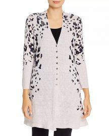 Textured Animal-Print Cardigan by Nic and Zoe at Bloomingdales