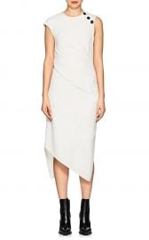 Textured Crepe Midi-Dress at Barneys